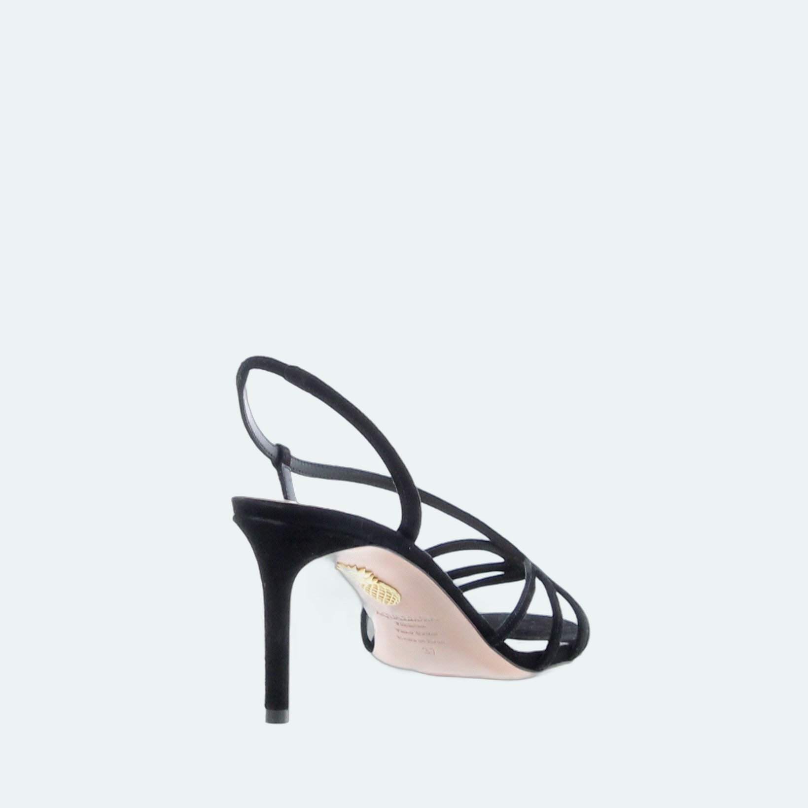 Aquazzura - Talk To Me Sandal 75 - Black - Image 3