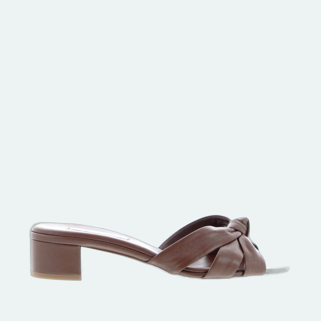 Aquazzura - Nina Mule 35 - Walnut