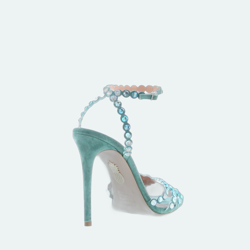 Aquazzura - Tequila Sandal 105 - Light Teal