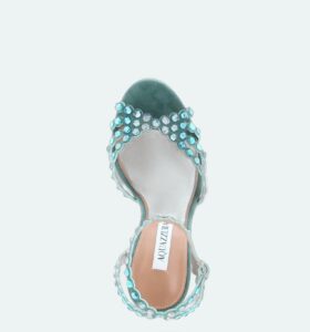 Aquazzura - Tequila Sandal 105 - Light Teal - Image 4