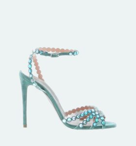 Aquazzura - Tequila Sandal 105 - Light Teal - Image 1