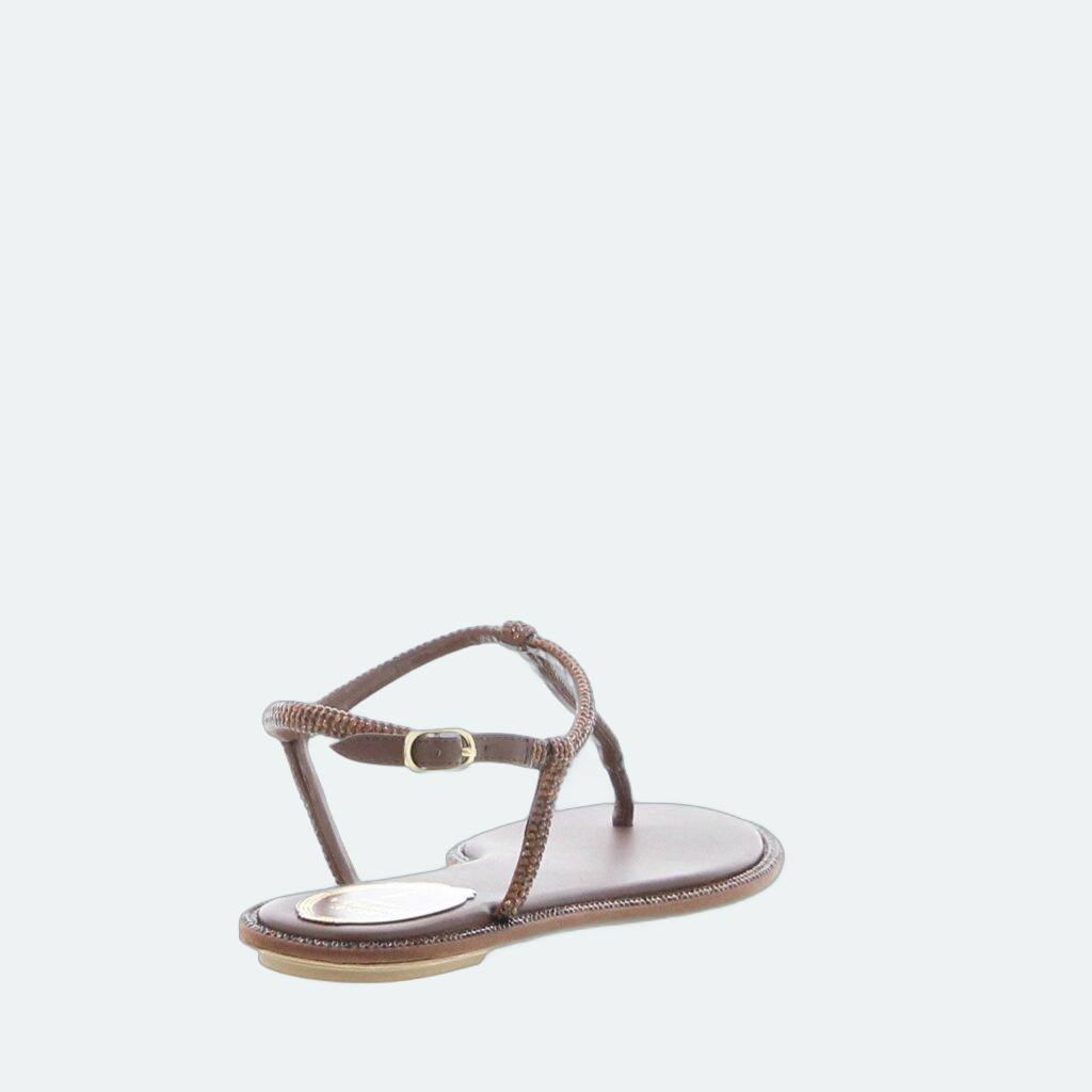 Rene Caovilla - Diana Sandal - Brown