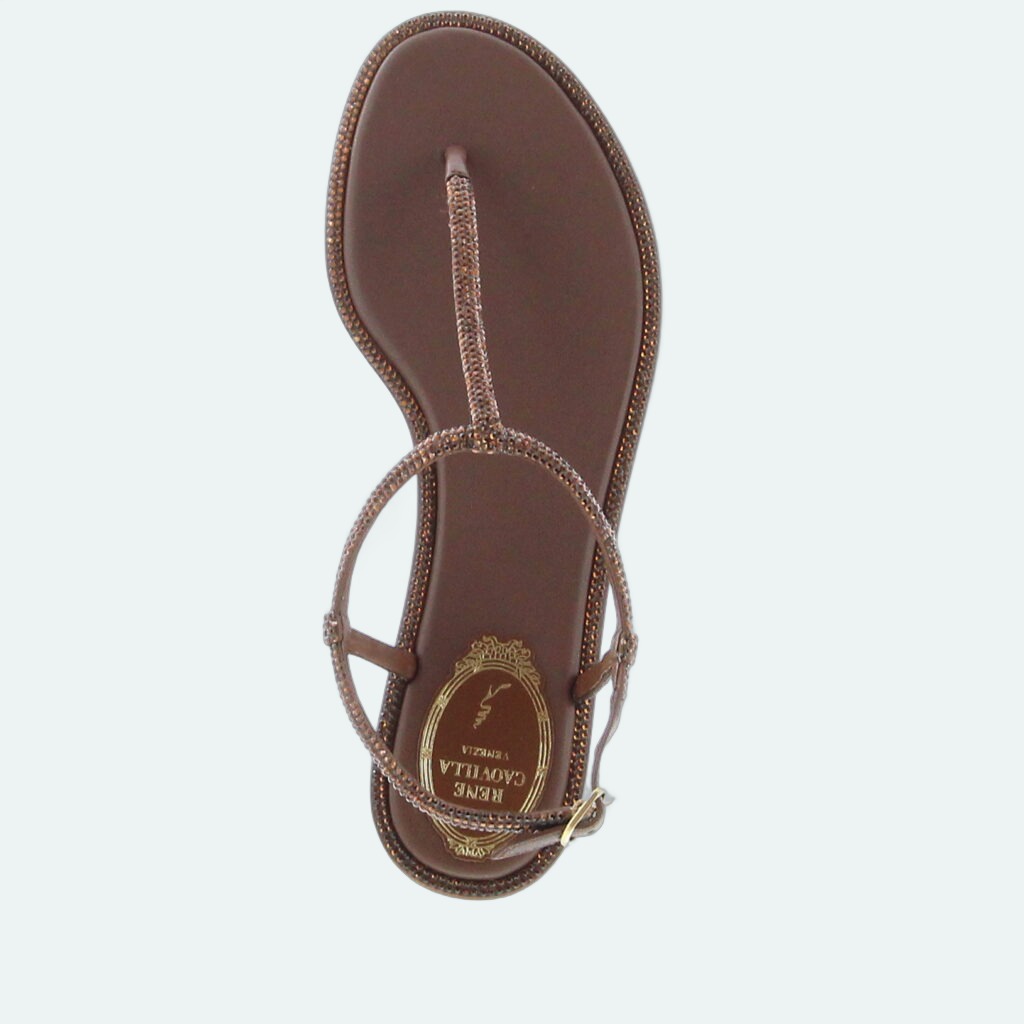Rene Caovilla - Diana Sandal - Brown