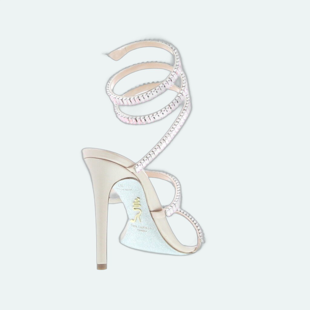 Rene Caovilla - Cleo Spark Sandal - Nude
