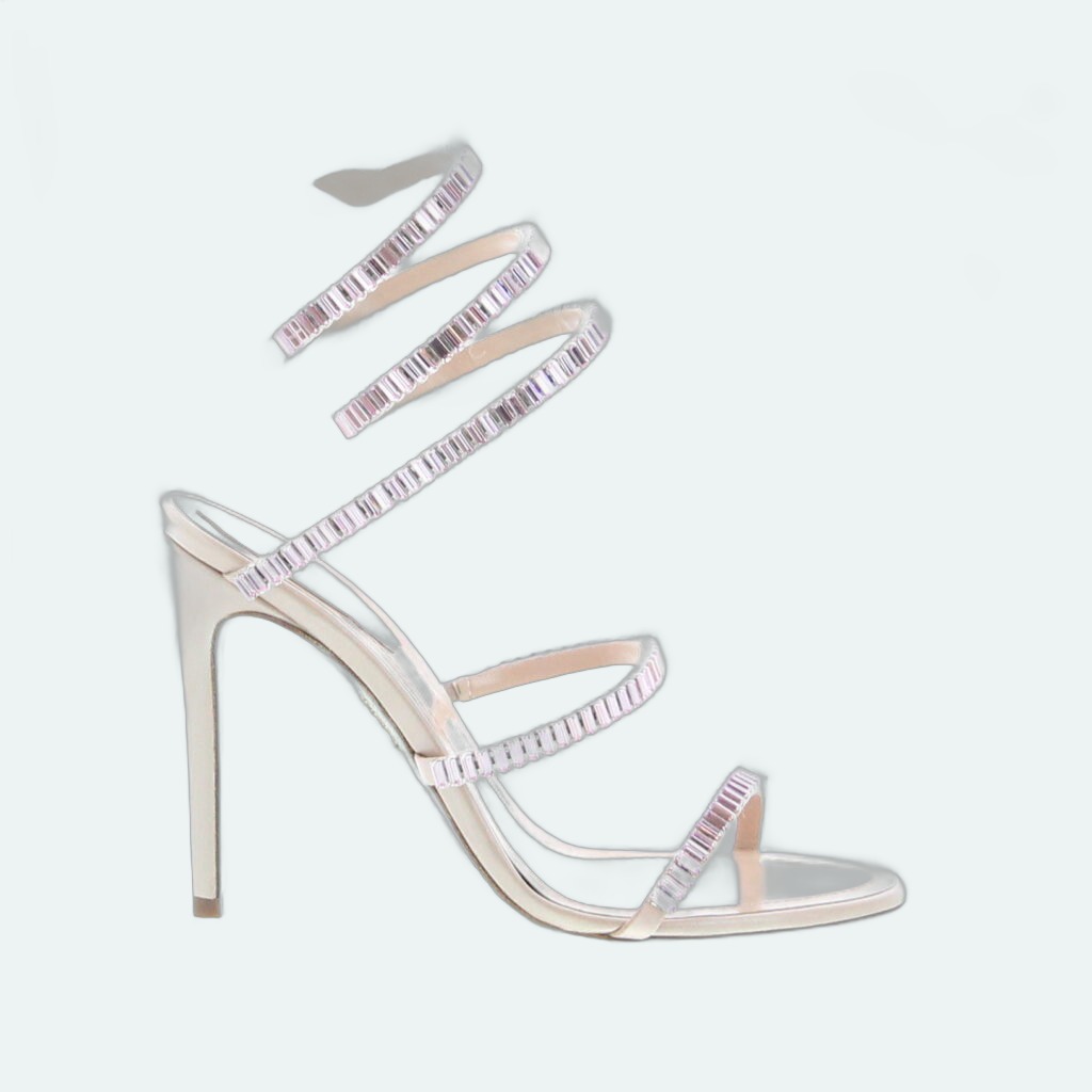 Rene Caovilla - Cleo Spark Sandal - Nude