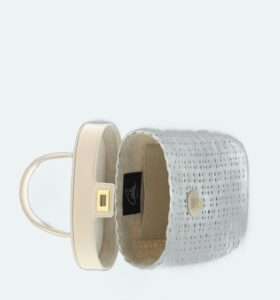 Carla Saint Barth - Vimini Brigitte Bag - White / Panna - Image 4