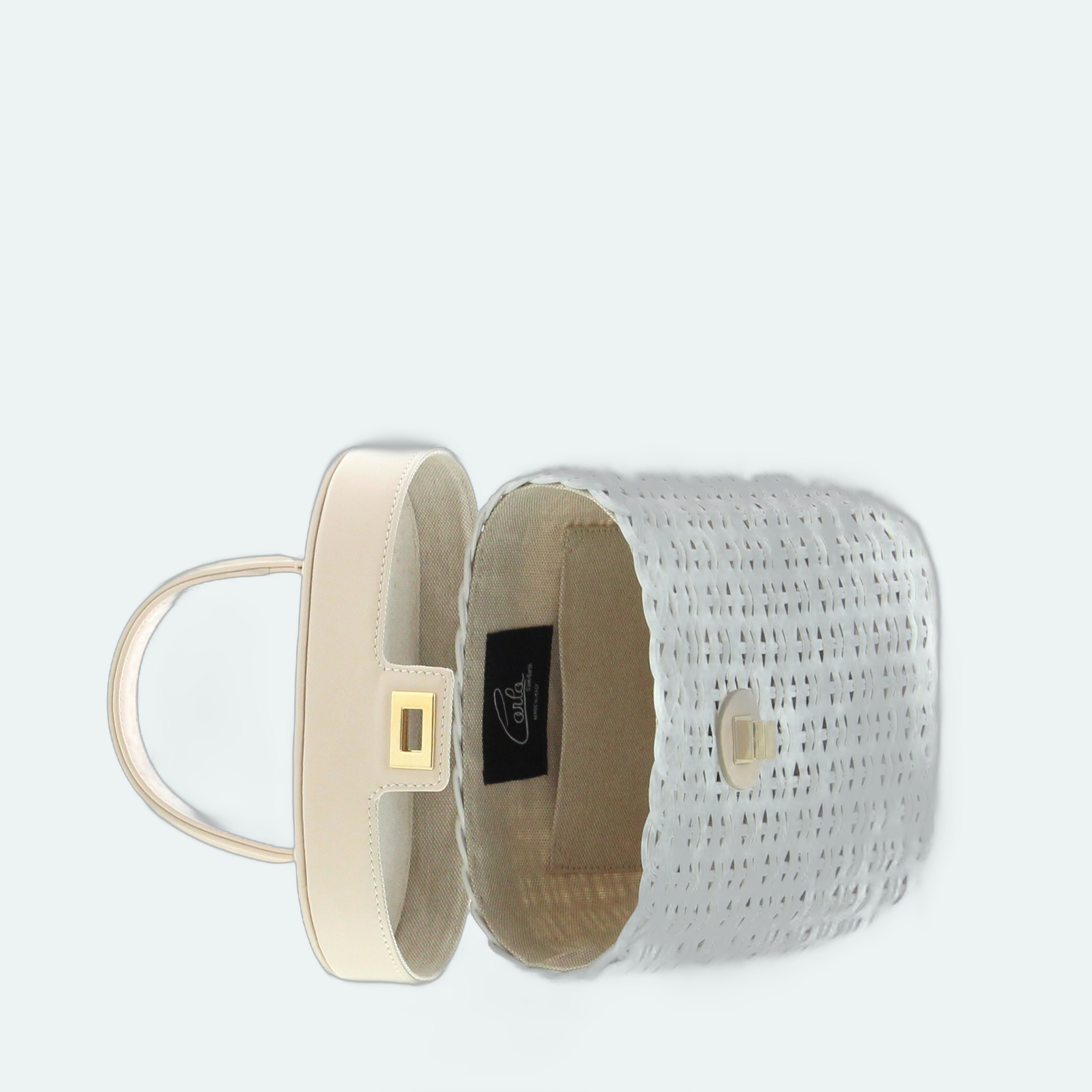 Carla Saint Barth - Vimini Brigitte Bag - White / Panna - Image 4