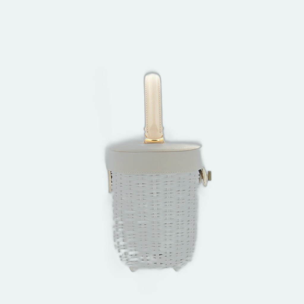 Carla Saint Barth - Vimini Brigitte Bag - White / Panna