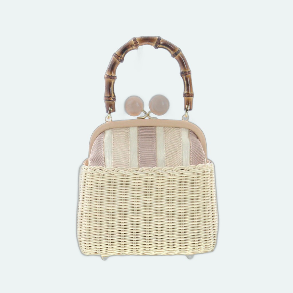 Carla Saint Barth - Vimini Wallet Bag - Natural / Carne