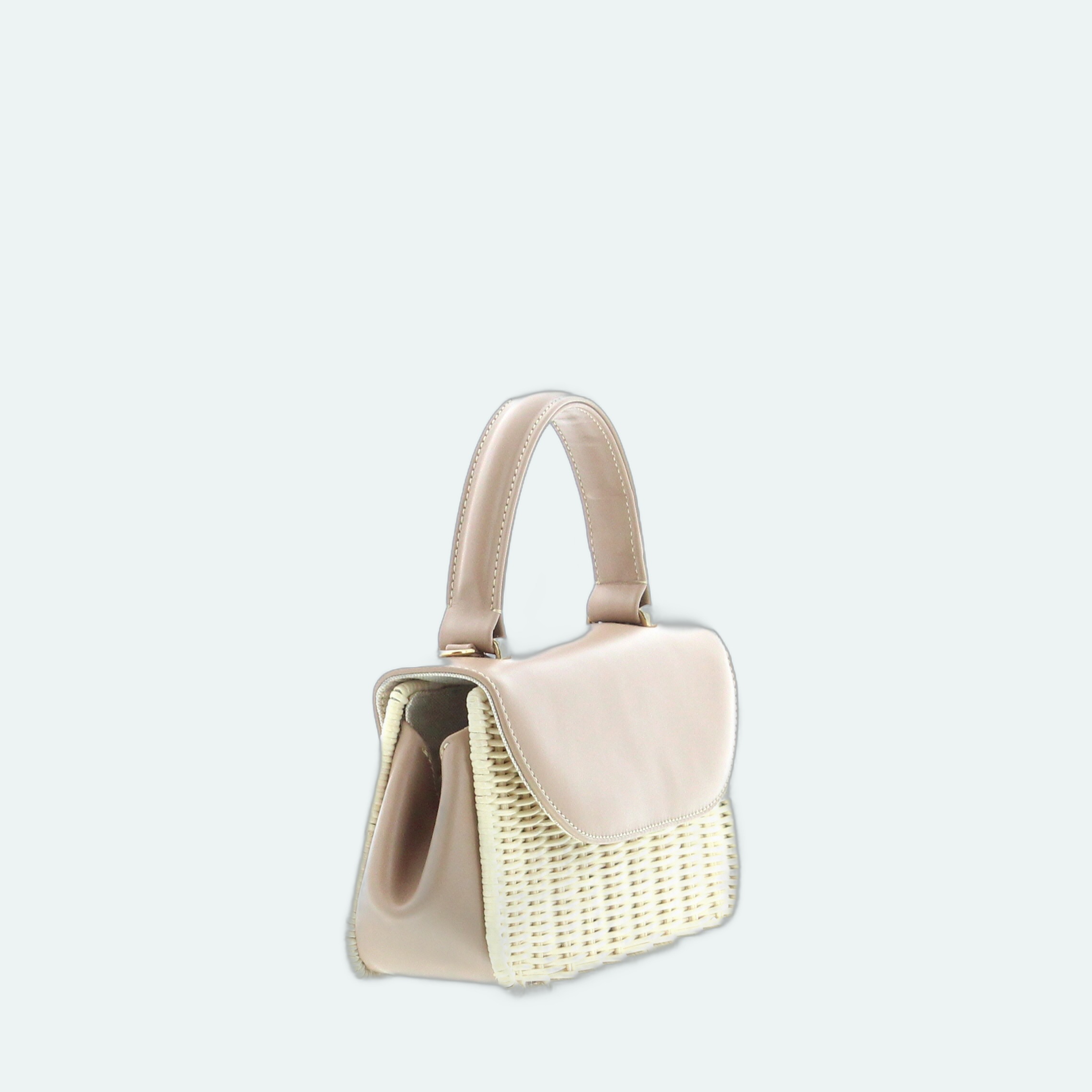 Carla Saint Barth - Vimini Long Bag Small - Natural / Desert - Image 2
