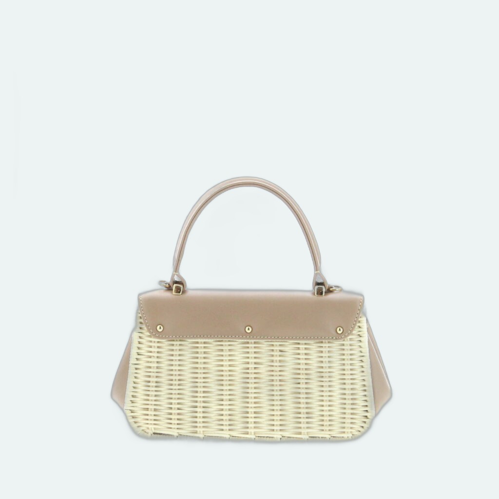 Carla Saint Barth - Vimini Long Bag Small - Natural / Desert