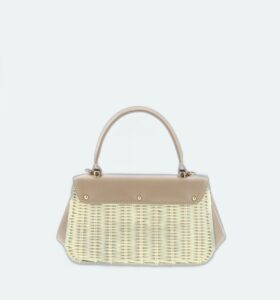 Carla Saint Barth - Vimini Long Bag Small - Natural / Desert - Image 3