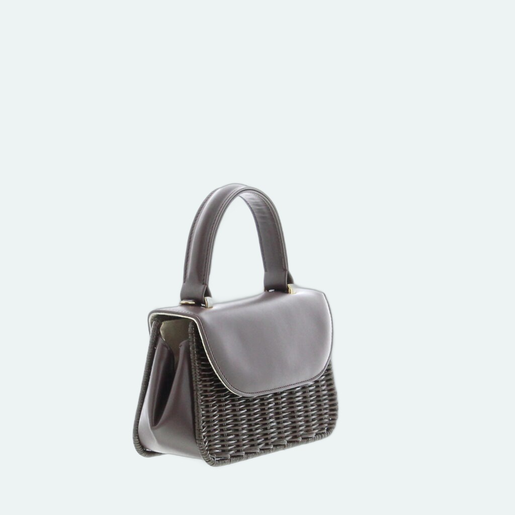 Carla Saint Barth - Vimini Long Bag Small - Cioccolato