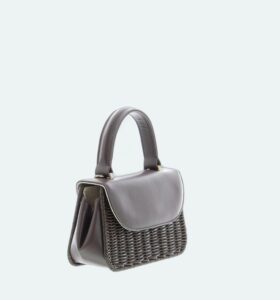 Carla Saint Barth - Vimini Long Bag Small - Cioccolato - Image 2