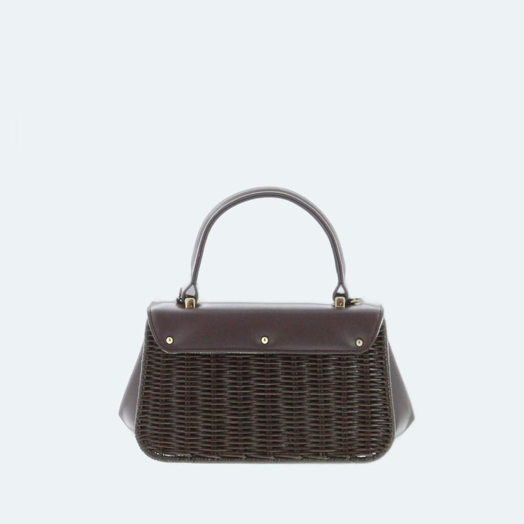 Carla Saint Barth - Vimini Long Bag Small - Cioccolato