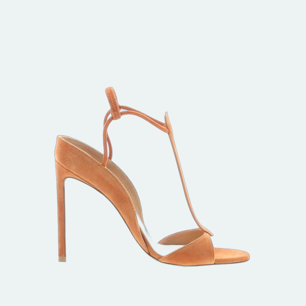 Francesco Russo - T-Strap Sandal - Pumpkin