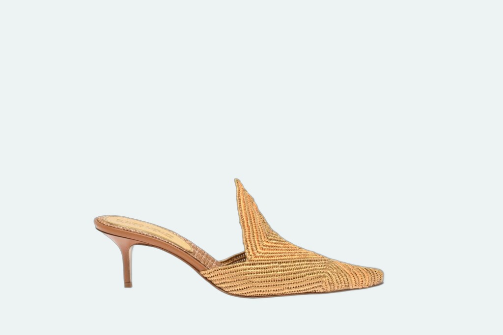 Claudio Merazzi - Raphia Sabot - Beige / Gold