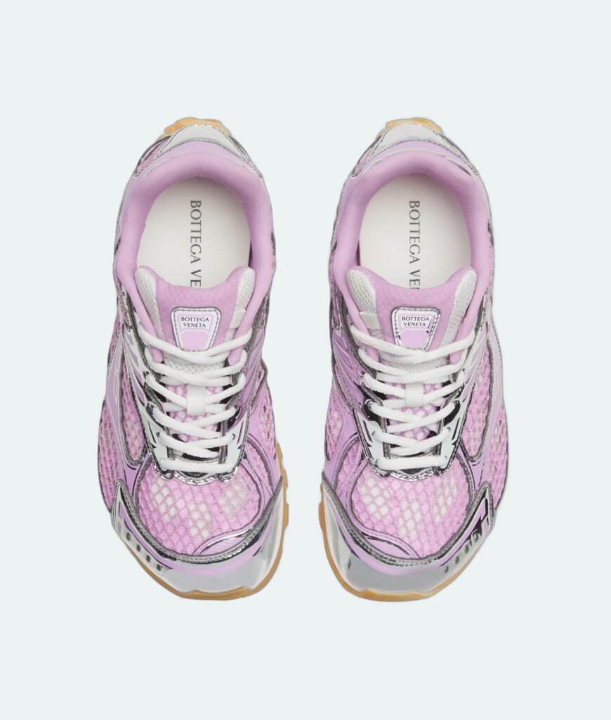 Bottega Veneta - Orbit Sneaker - Gloss/Silver