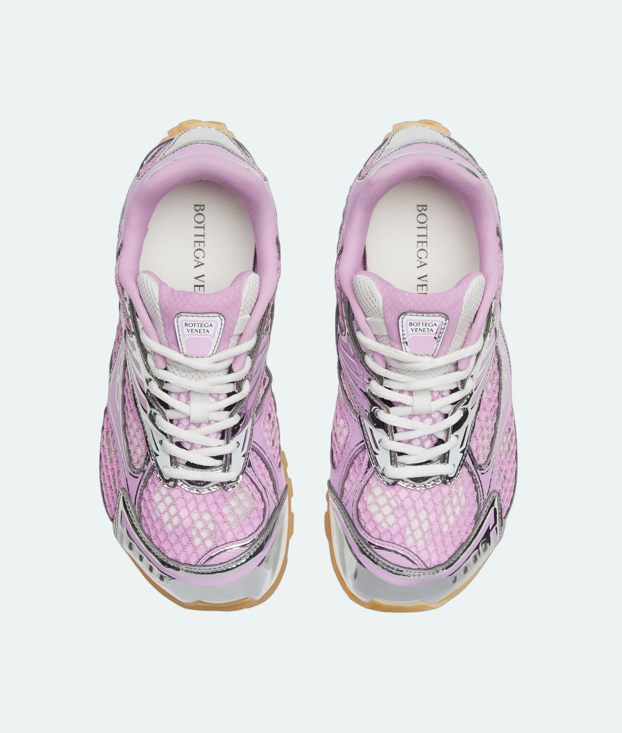 Bottega Veneta - Orbit Sneaker - Gloss/Silver - Image 4