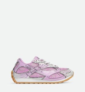 Bottega Veneta - Orbit Sneaker - Gloss/Silver - Image 1