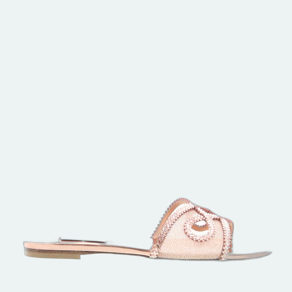 Casadei - Josephine Flat - Rose Gold