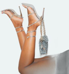 Rene Caovilla - Cleo Sandal 105 - Silver - Image 5