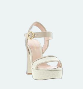 Gianvito Rossi - Milos Sandal - Canvas Sand - Image 2