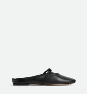 Bottega Veneta - Rosa Mary-Jane Ballerina - Black - Image 1