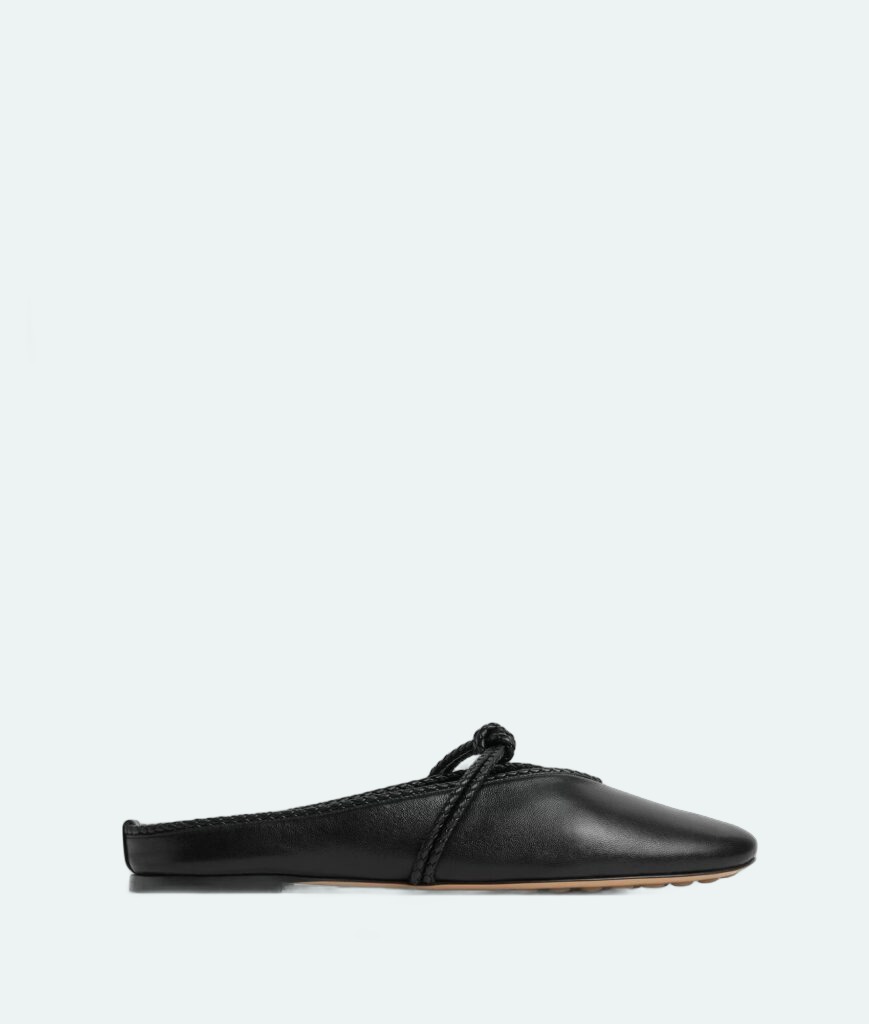 Bottega Veneta - Rosa Mary-Jane Ballerina - Black