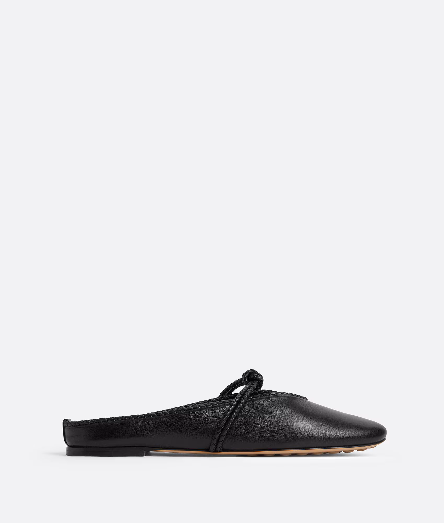 Bottega Veneta - Rosa Mary-Jane Ballerina - Black - Image 1