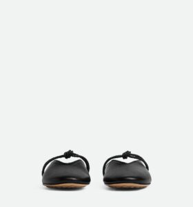 Bottega Veneta - Rosa Mary-Jane Ballerina - Black - Image 3