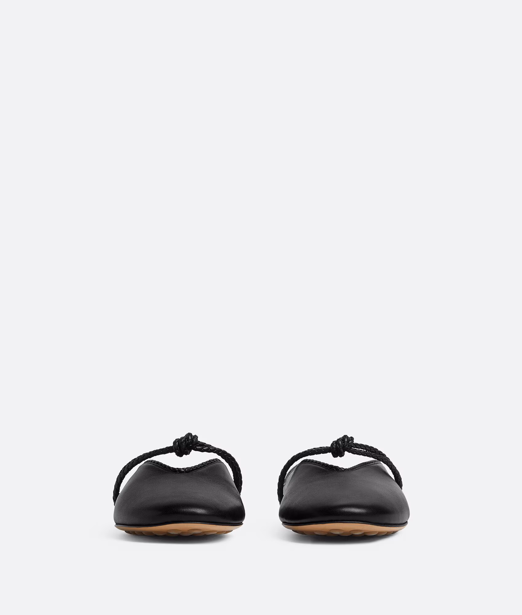 Bottega Veneta - Rosa Mary-Jane Ballerina - Black - Image 3