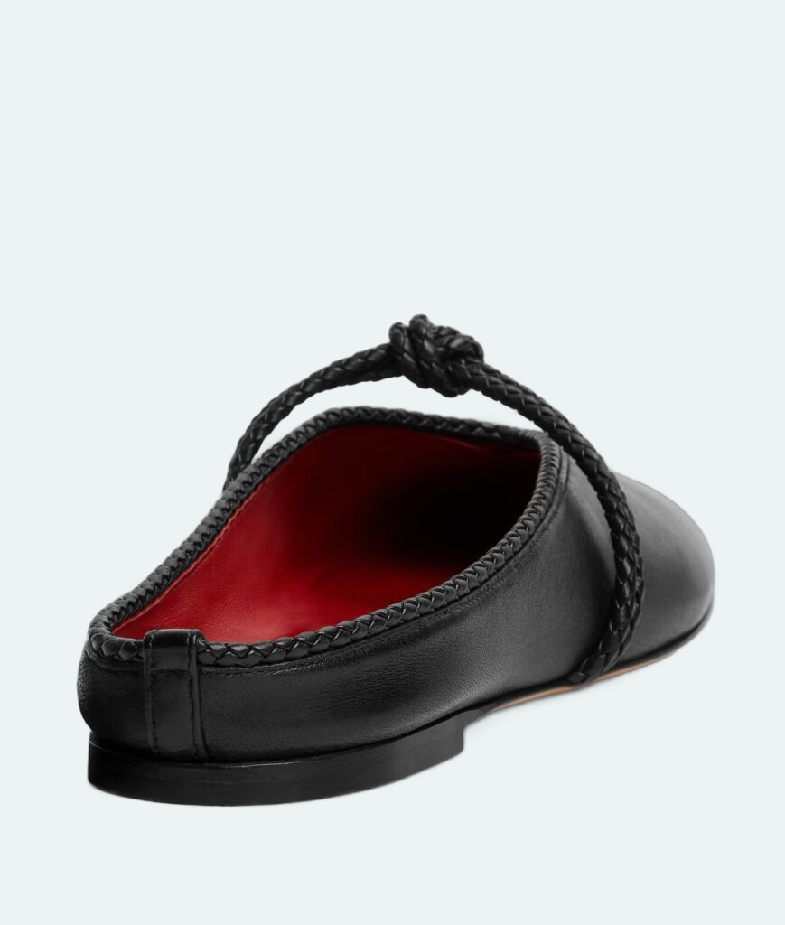 Bottega Veneta - Rosa Mary-Jane Ballerina - Black