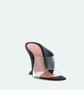Amina Muaddi - Mackenzie Slipper - Black - Image 2