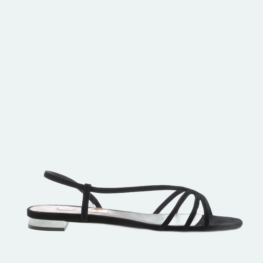 Aquazzura - Talk To Me Sandal Flat - Black