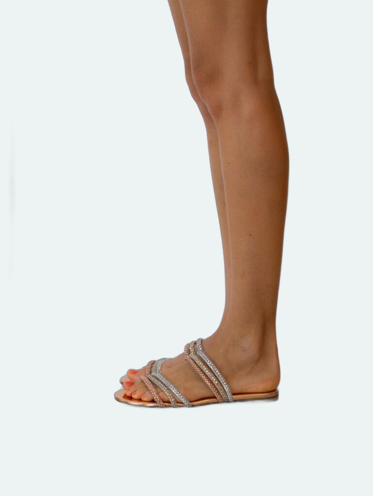 Casadei - Andromeda Flat - Rose Gold