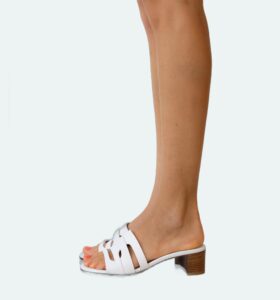 Gianvito Rossi - Nora Mule 45 - White - Image 6