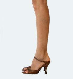 Herbert Levine - Hidden Gem Mule - Satin Caramel - Image 4