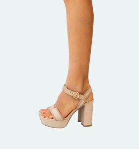 Gianvito Rossi - Milos Sandal - Canvas Sand - Image 5