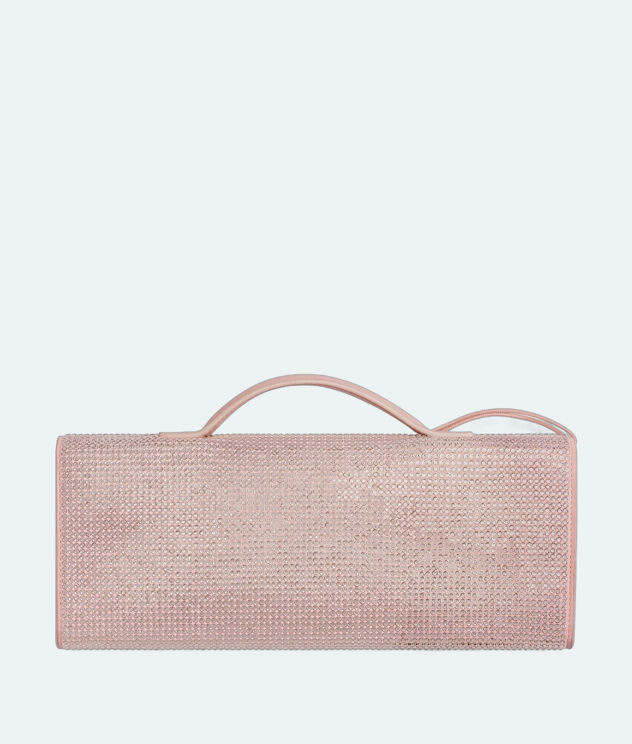 Bottega Veneta - Andiamo Long Clutch Crystals - Rose - Image 3