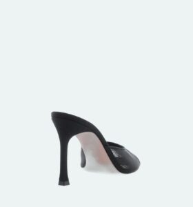 Amina Muaddi - Alexa Slipper - Mesh Black - Image 3