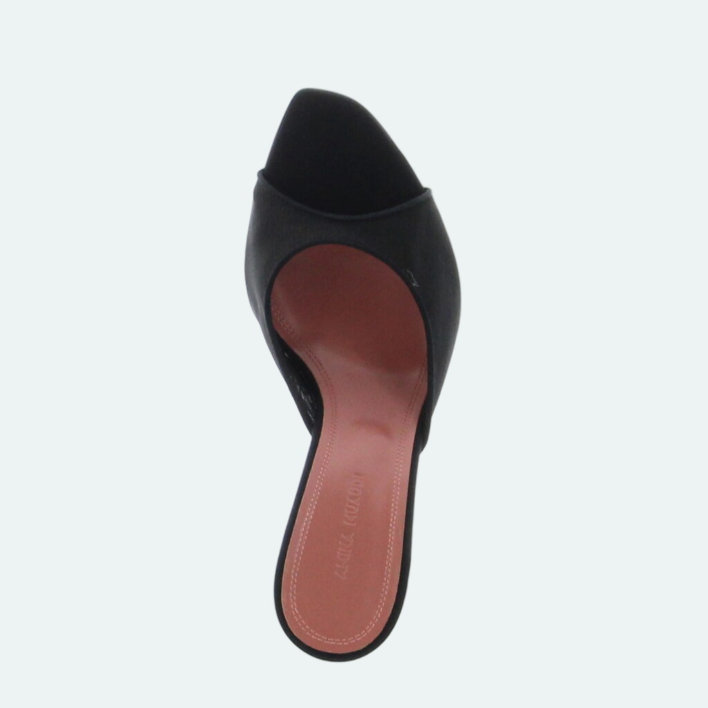Amina Muaddi - Alexa Slipper - Mesh Black