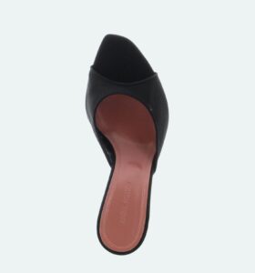Amina Muaddi - Alexa Slipper - Mesh Black - Image 4
