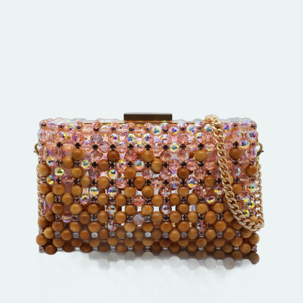 Palera Milano – Clutch Wood - Rare Pink