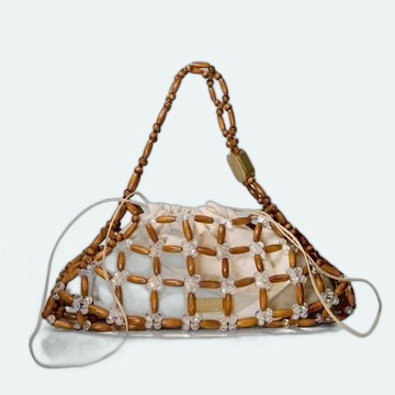 Palera Milano – Wood Net Hobo - Light Brown
