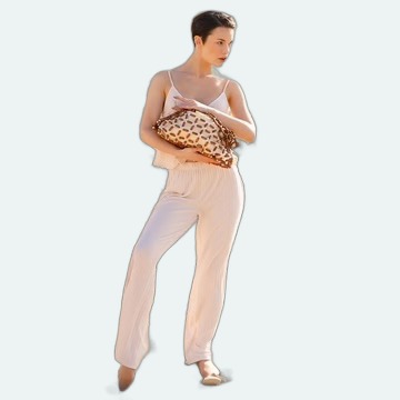 Palera Milano – Wood Net Hobo - Light Brown