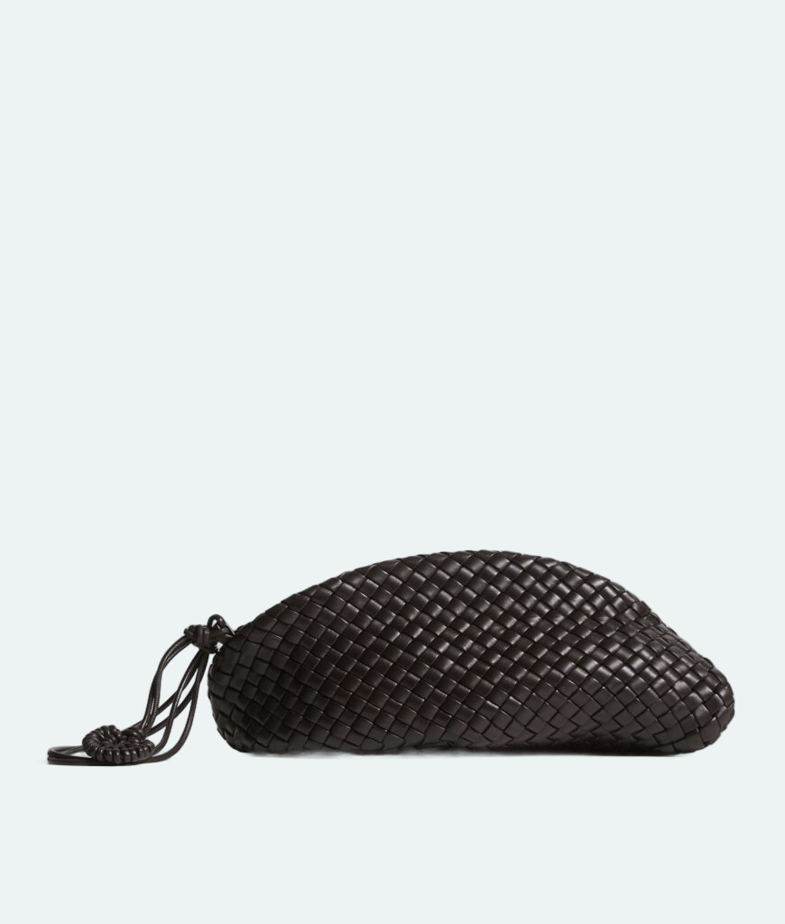 Bottega Veneta - Onda Clutch Small - Espresso