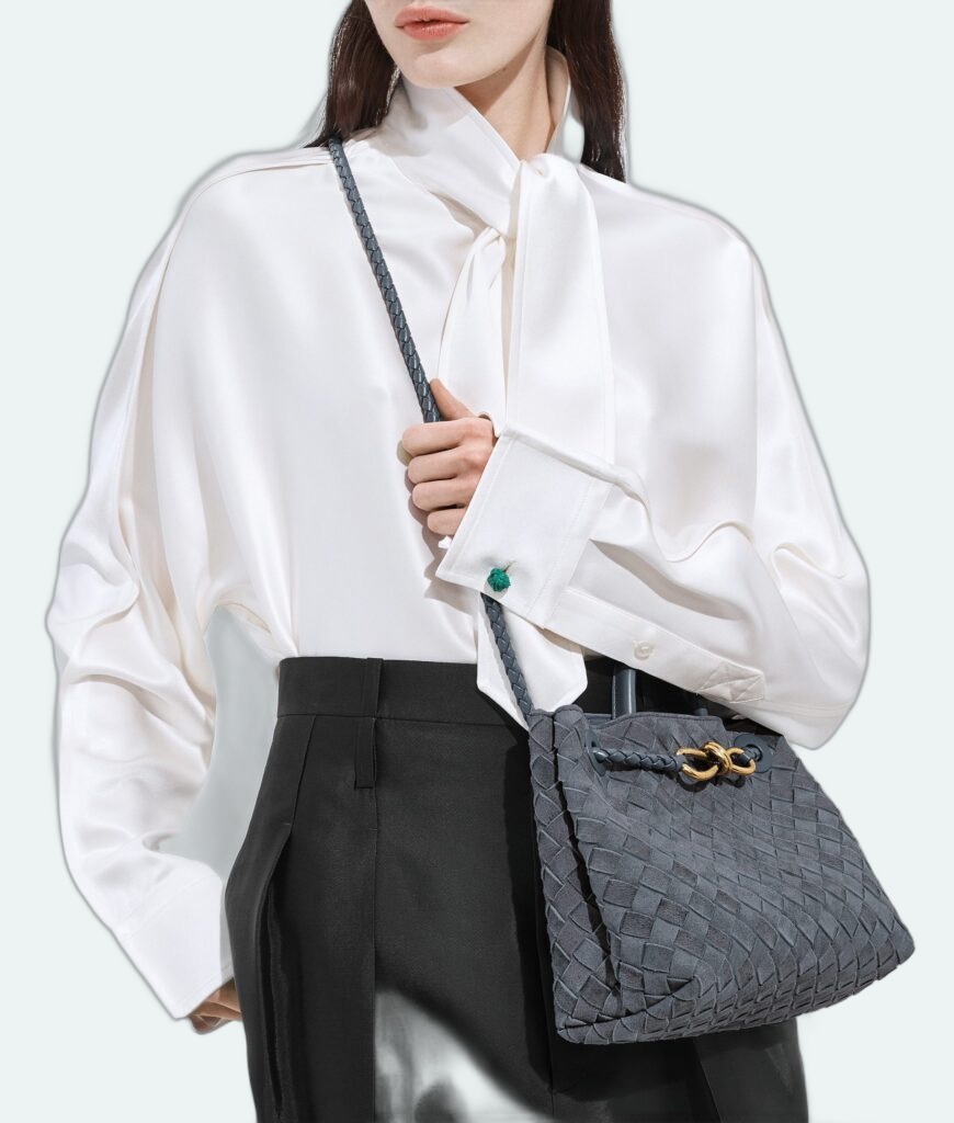 Bottega Veneta - Andiamo Small - Cloudy Indigo