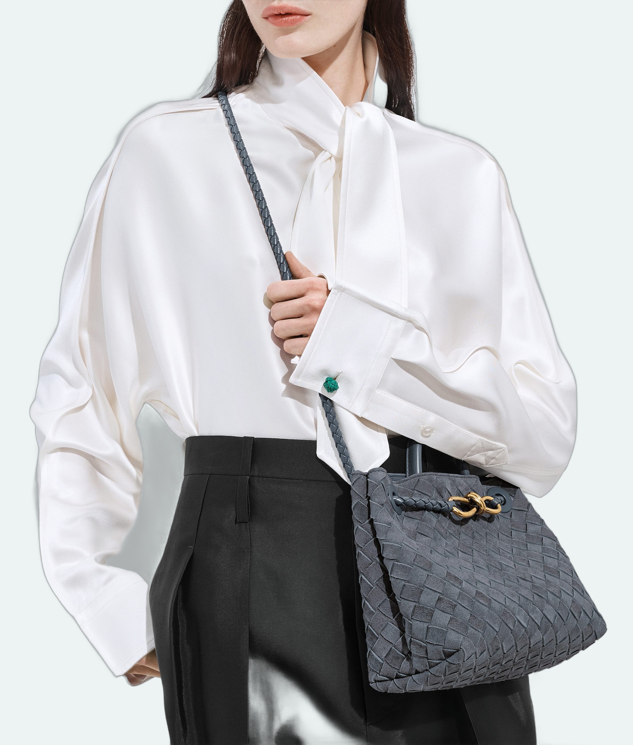Bottega Veneta - Andiamo Small - Cloudy Indigo - Image 2