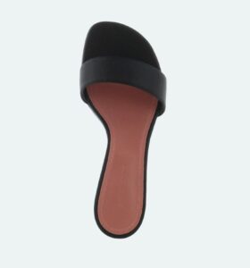 Amina Muaddi - Andreea Slipper 45 - Satin Black - Image 4